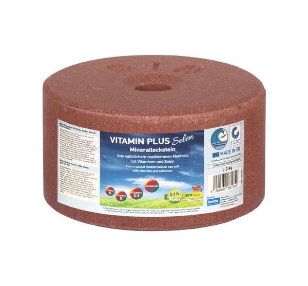 VitaminPlus Selen, Mineralleckstein, 3kg