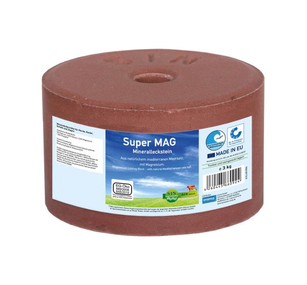 SuperMAG Mineralleckstein, 3kg